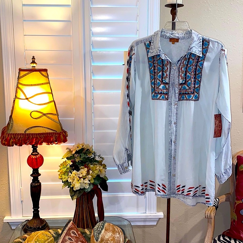 Scully Semi Sheer Tunic